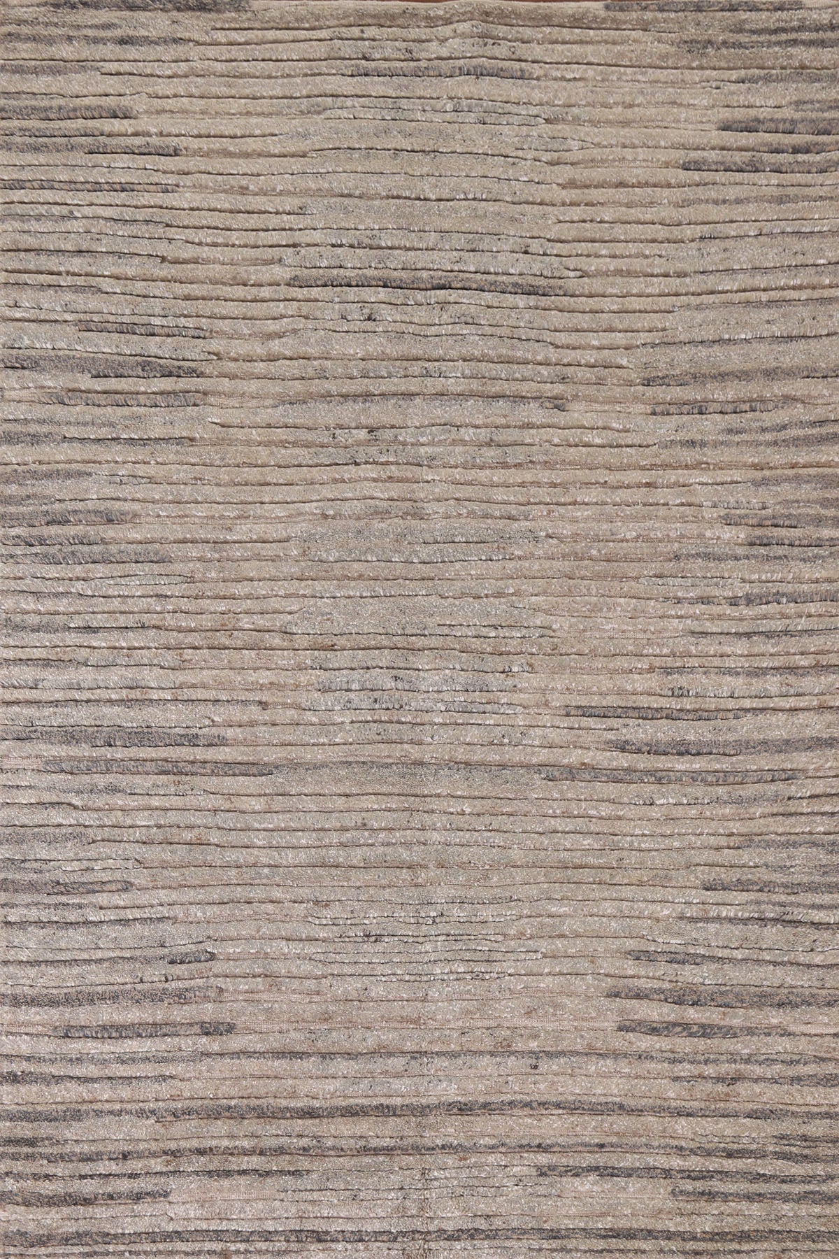 Striped Contemporary Oriental Area Rug 5x8