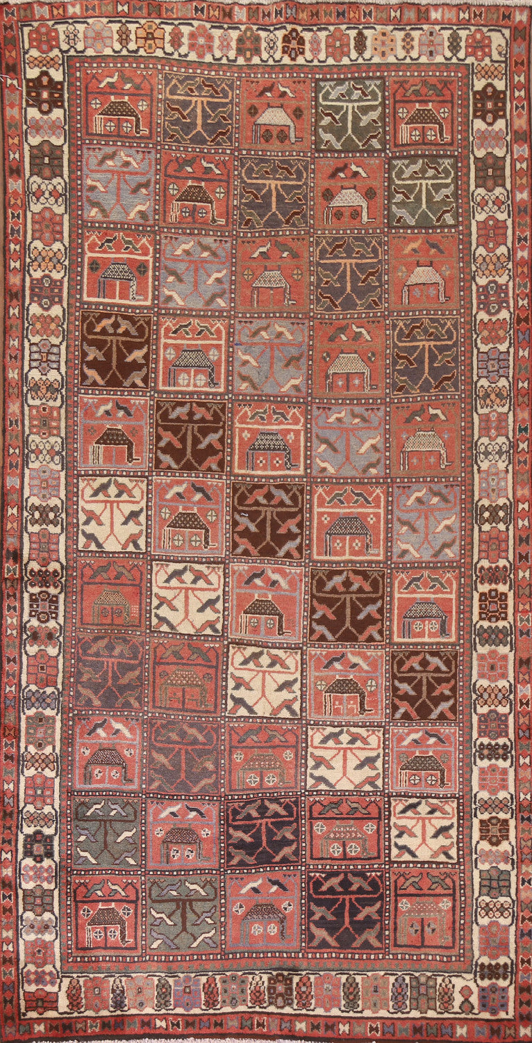 Garden Design Bakhtiari Persian Area Rug 5x9