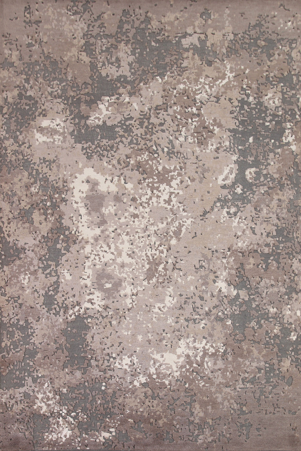 Gray/ Beige Abstract Area Rug 8x10
