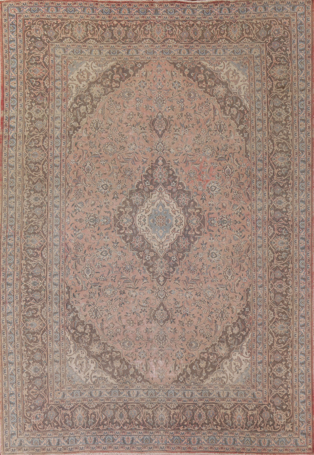 Traditional Kashan Persian Area Rug 8x11