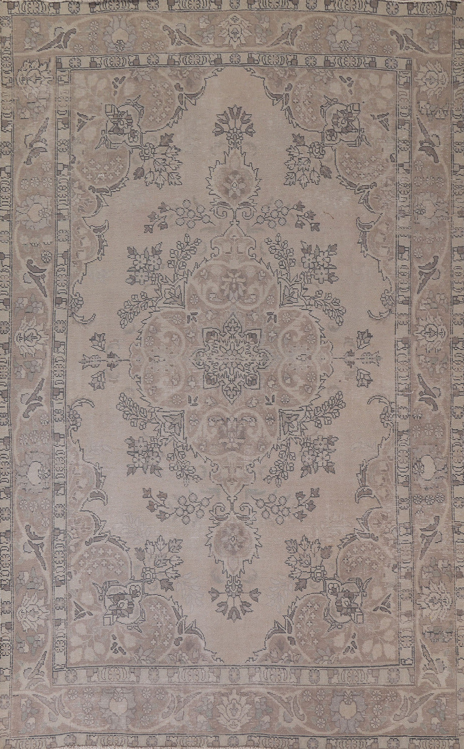 Handmade Wool Tabriz Persian Area Rug 7x10