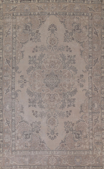 Handmade Wool Tabriz Persian Area Rug 7x10