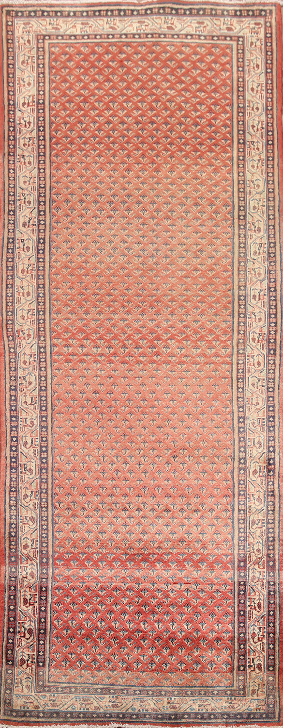 All-Over Botemir Persian Runner Rug 4x10