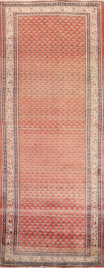 All-Over Botemir Persian Runner Rug 4x10