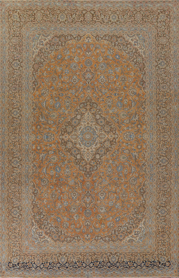 Traditional Kashan Persian Area Rug 10x13