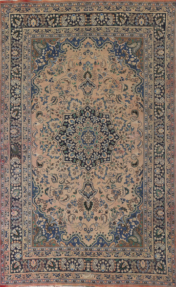 Vintage Wool Hamedan Persian Area Rug 6x10