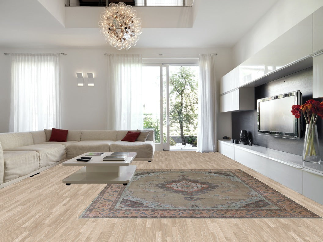Vegetable Dye Tabriz Persian Area Rug 10x13