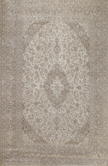 Traditional Mashad Persian Area Rug 9x12