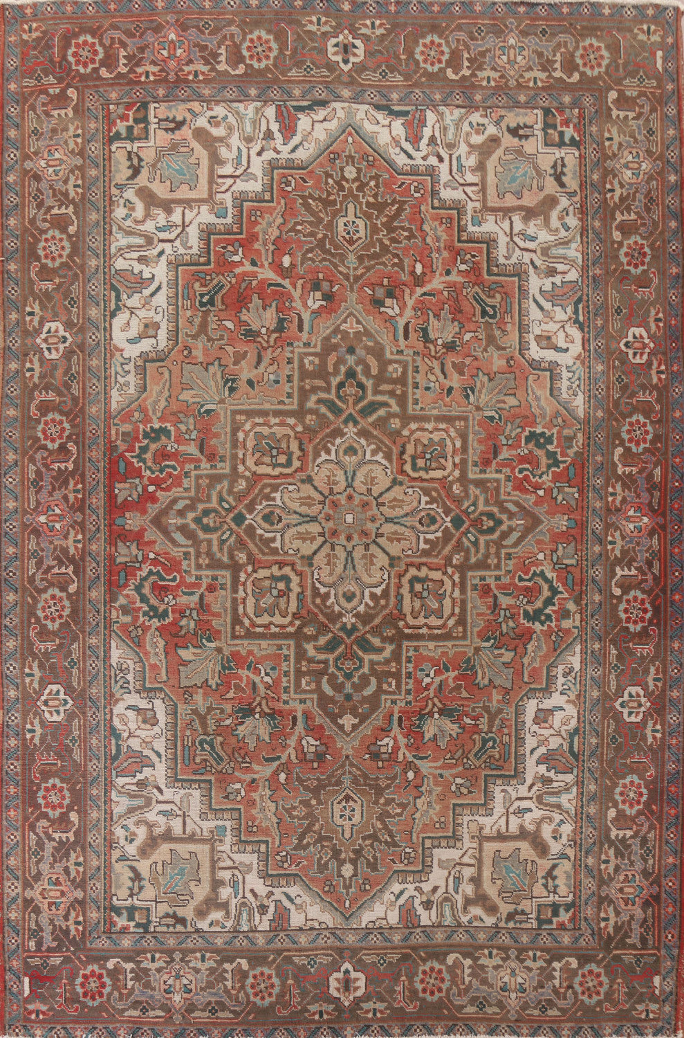 Vegetable Dye Heriz Persian Area Rug 8x11