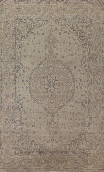 Handmade Wool Tabriz Persian Area Rug 6x10