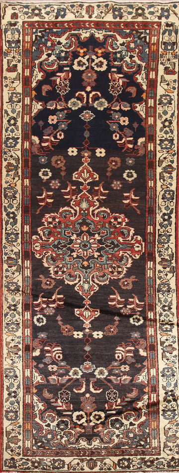 Vintage Lilian Persian Runner Rug 3x9