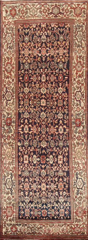 Vegetable Dye Malayer Persian Runner Rug 3x10