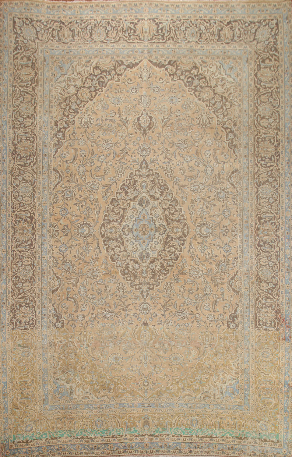 Traditional Kashan Persian Area Rug 9x13