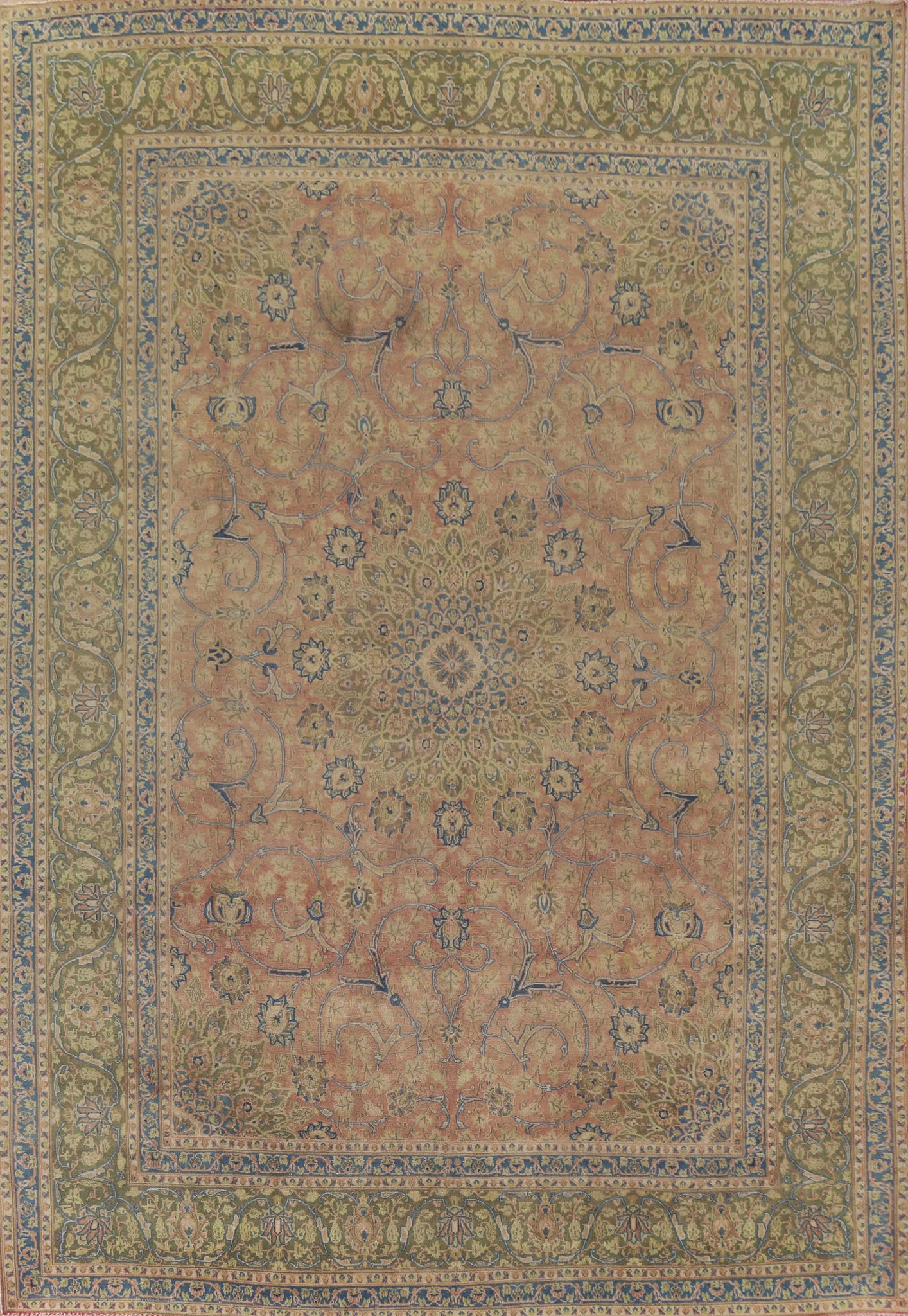 Handmade Kashmar Persian Area Rug 10x13