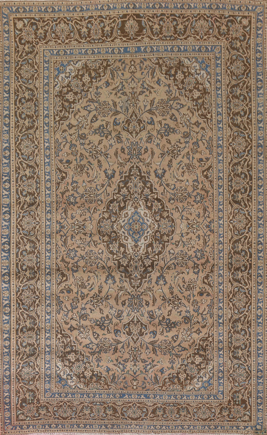 Traditional Kashan Persian Area Rug 6x10