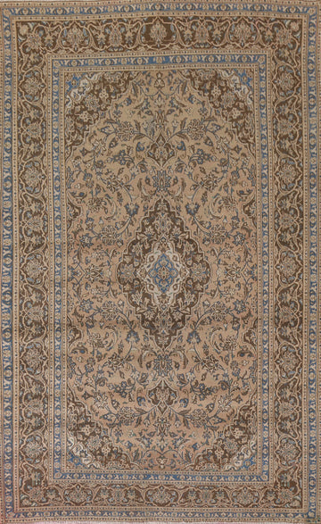 Traditional Kashan Persian Area Rug 6x10