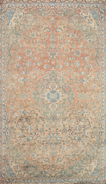 Floral Mashad Persian Area Rug 7x10
