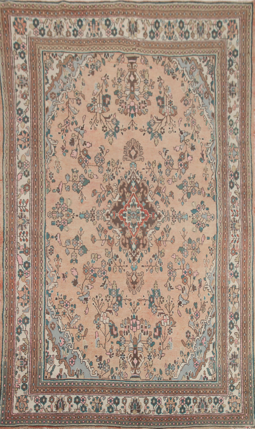 Vintage Hamedan Persian Area Rug 6x10