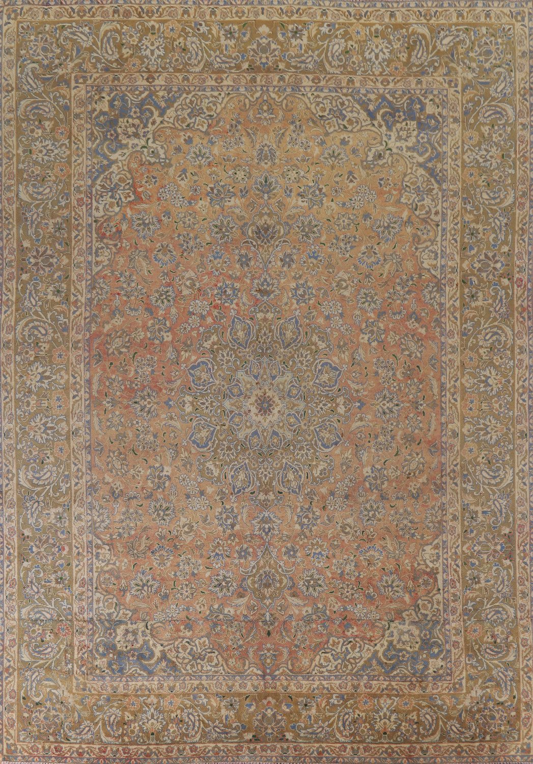 Traditional Kashan Persian Area Rug 10x12