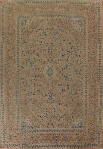 Traditional Mashad Persian Area Rug 10x13