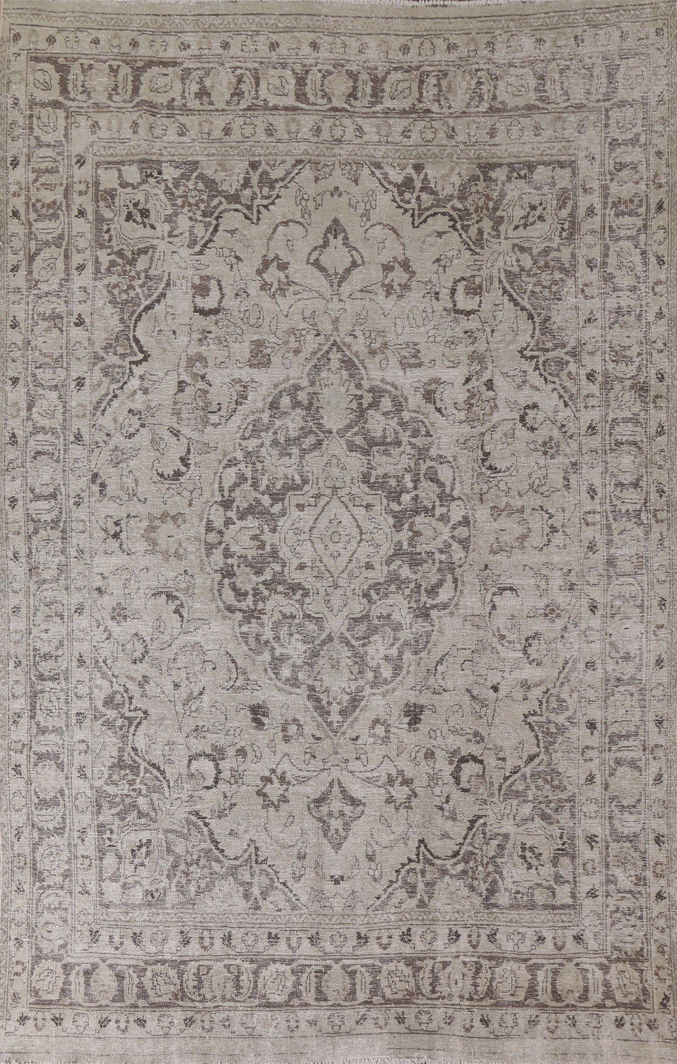 Vintage Wool Tabriz Persian Area Rug 8x11