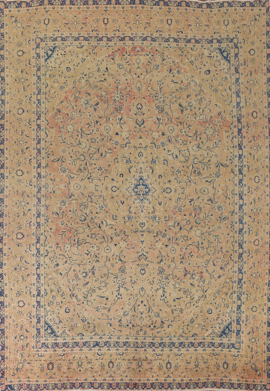 Traditional Kashan Persian Area Rug 10x12