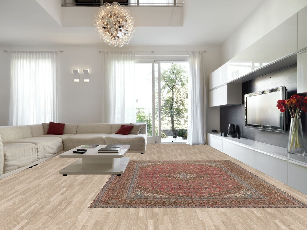 Traditional Kashan Persian Area Rug 10x13