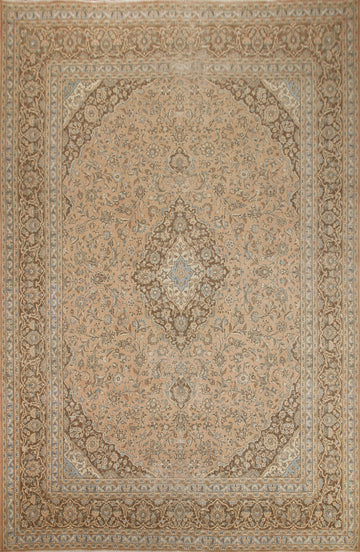 Traditional Mashad Persian Area Rug 10x12