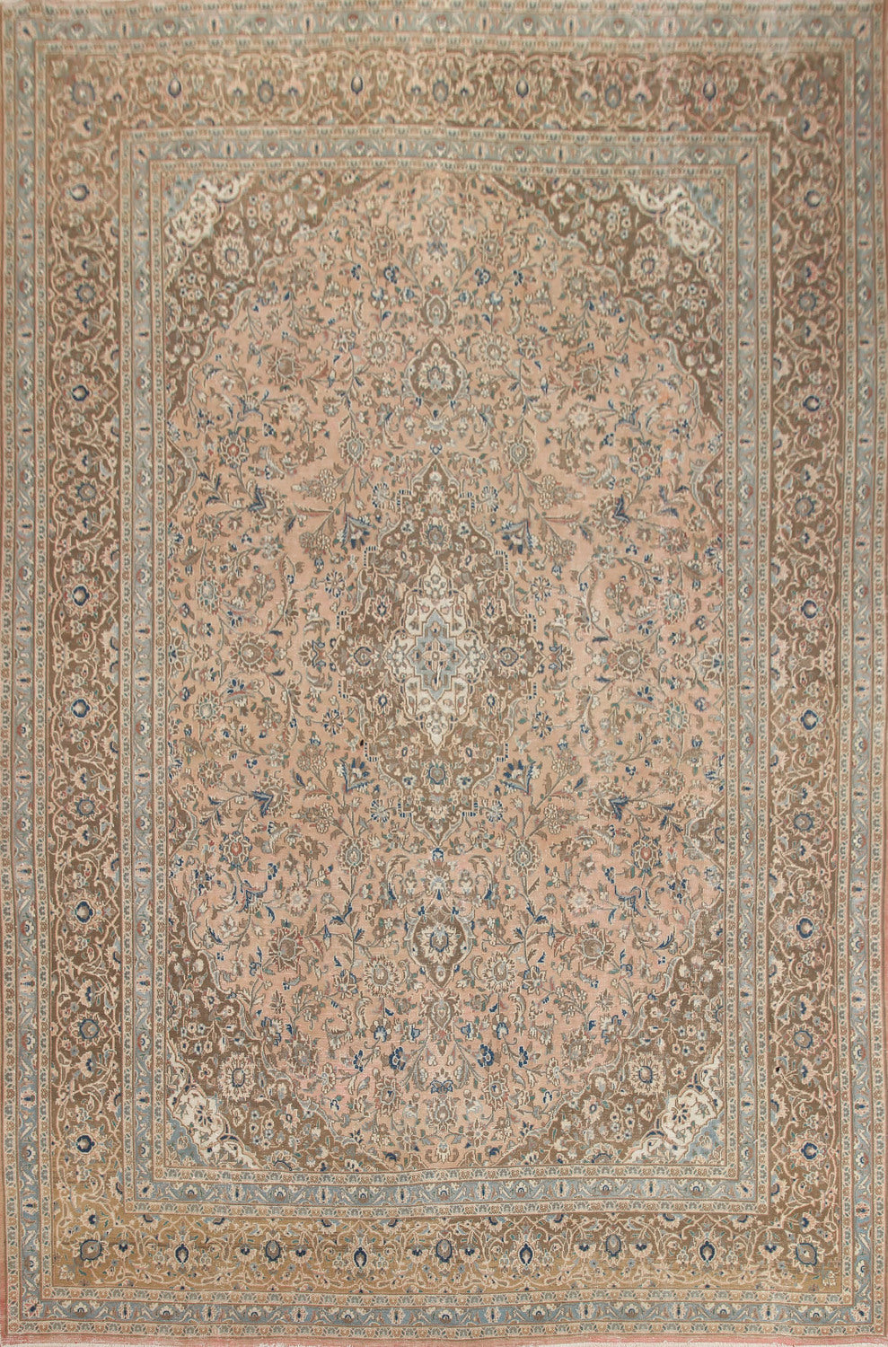 Floral Mashad Persian Area Rug 10x12