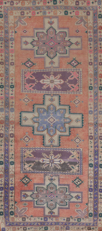 Vintage Wool Ardebil Persian Area Rug 5x11