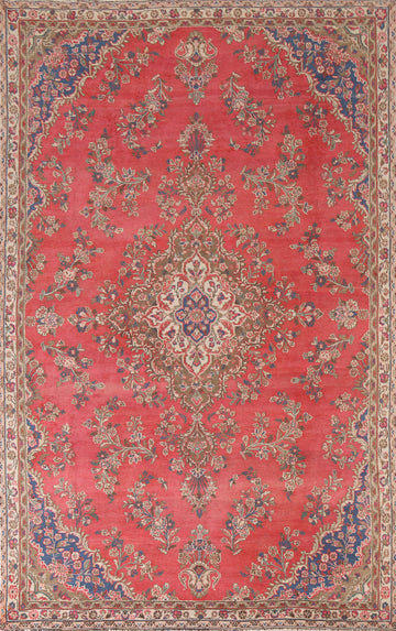 Floral Hamedan Persian Area Rug 7x10