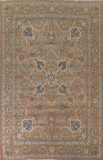 Handmade Wool Mashad Persian Area Rug10x13