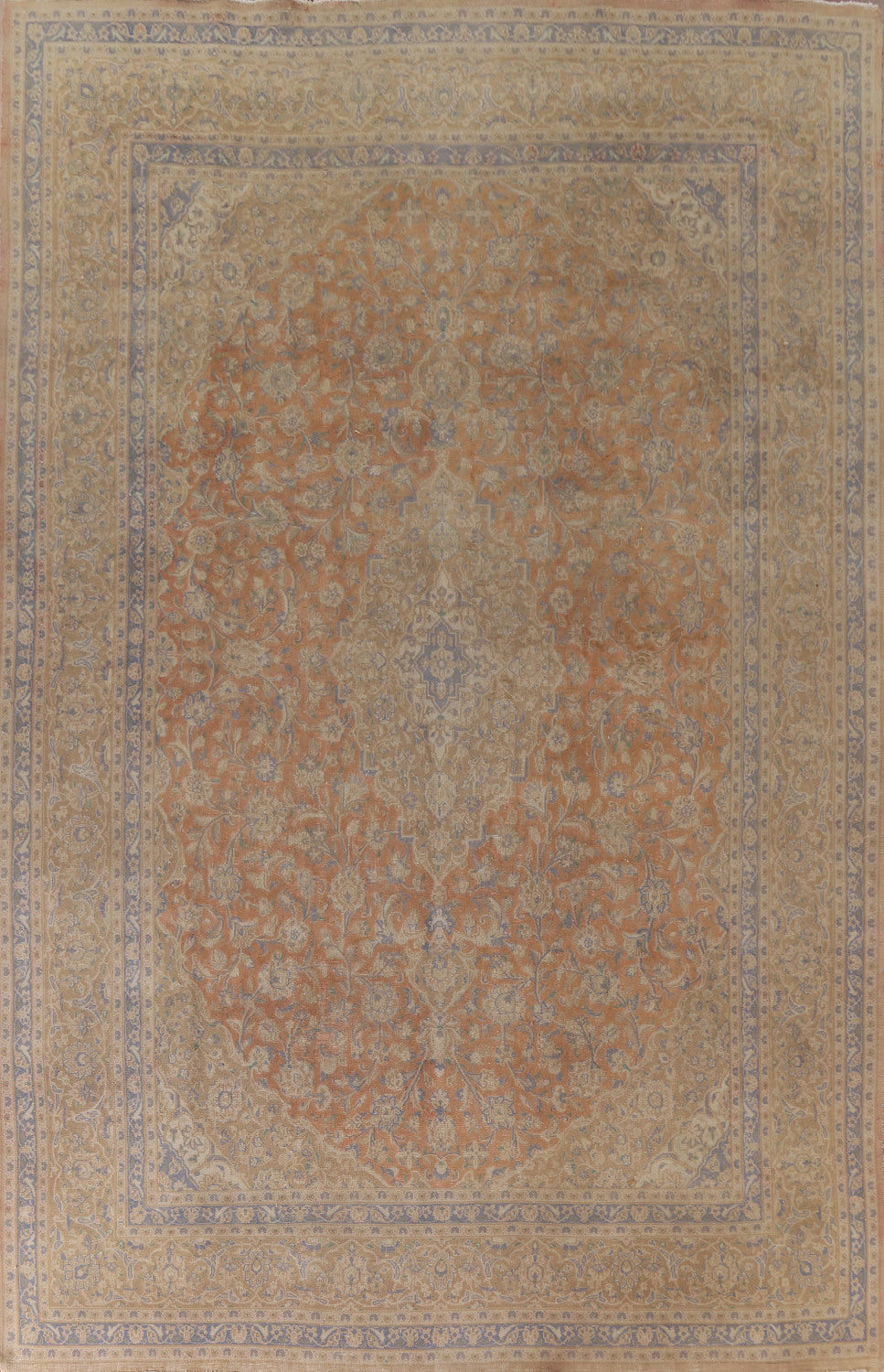 Traditional Mashad Persian Area Rug 10x13