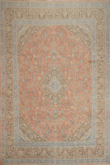 Traditional Mashad Persian Area Rug 10x12