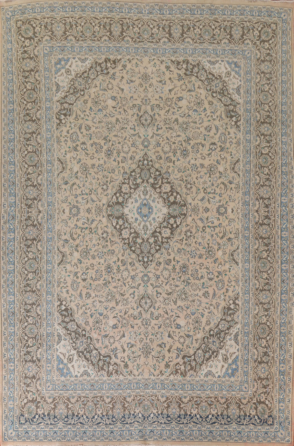 Traditional Mashad Persian Area Rug 9x12