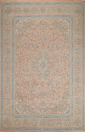 Traditional Mashad Persian Area Rug 10x13
