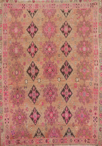 All-Over Wool Sirjan Persian Area Rug 4x6