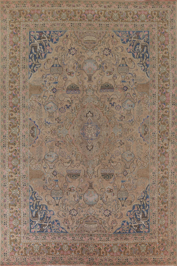 Pictorial Kashmar Persian Area Rug 10x13