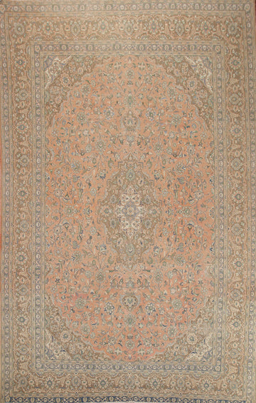 Traditional Mashad Persian Area Rug 10x13