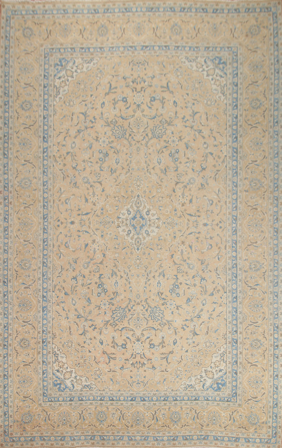 Traditional Mashad Persian Area Rug 10x13