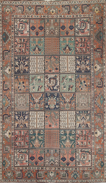 Garden Design Bakhtiari Persian Area Rug 7x10