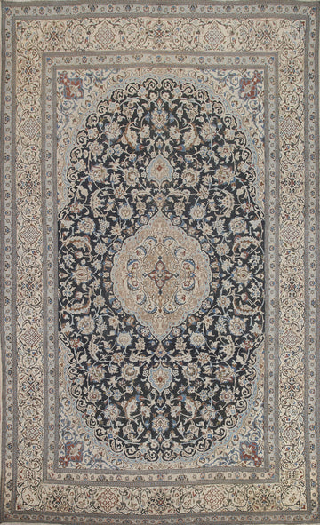 Handmade Wool Nain Persian Area Rug 8x12
