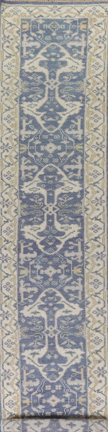 All-Over Oushak Oriental Runner Rug 3x16