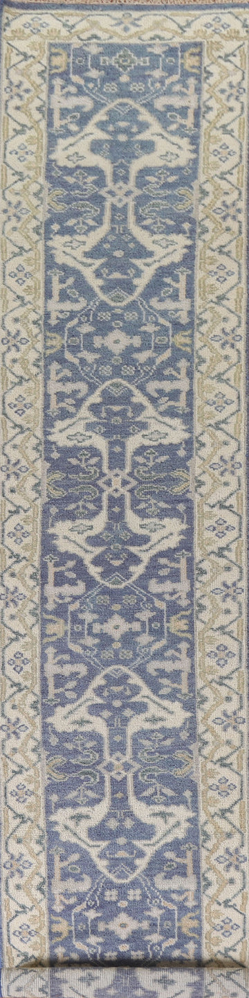 All-Over Oushak Oriental Runner Rug 3x16