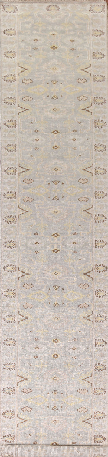 All-Over Oushak Oriental Runner Rug 3x20