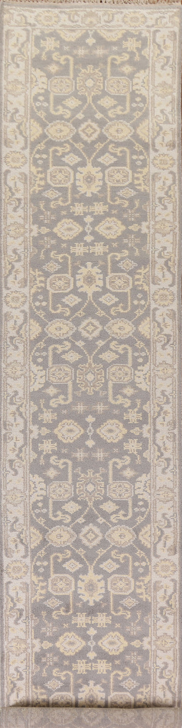 All-Over Oushak Oriental Runner Rug 3x16