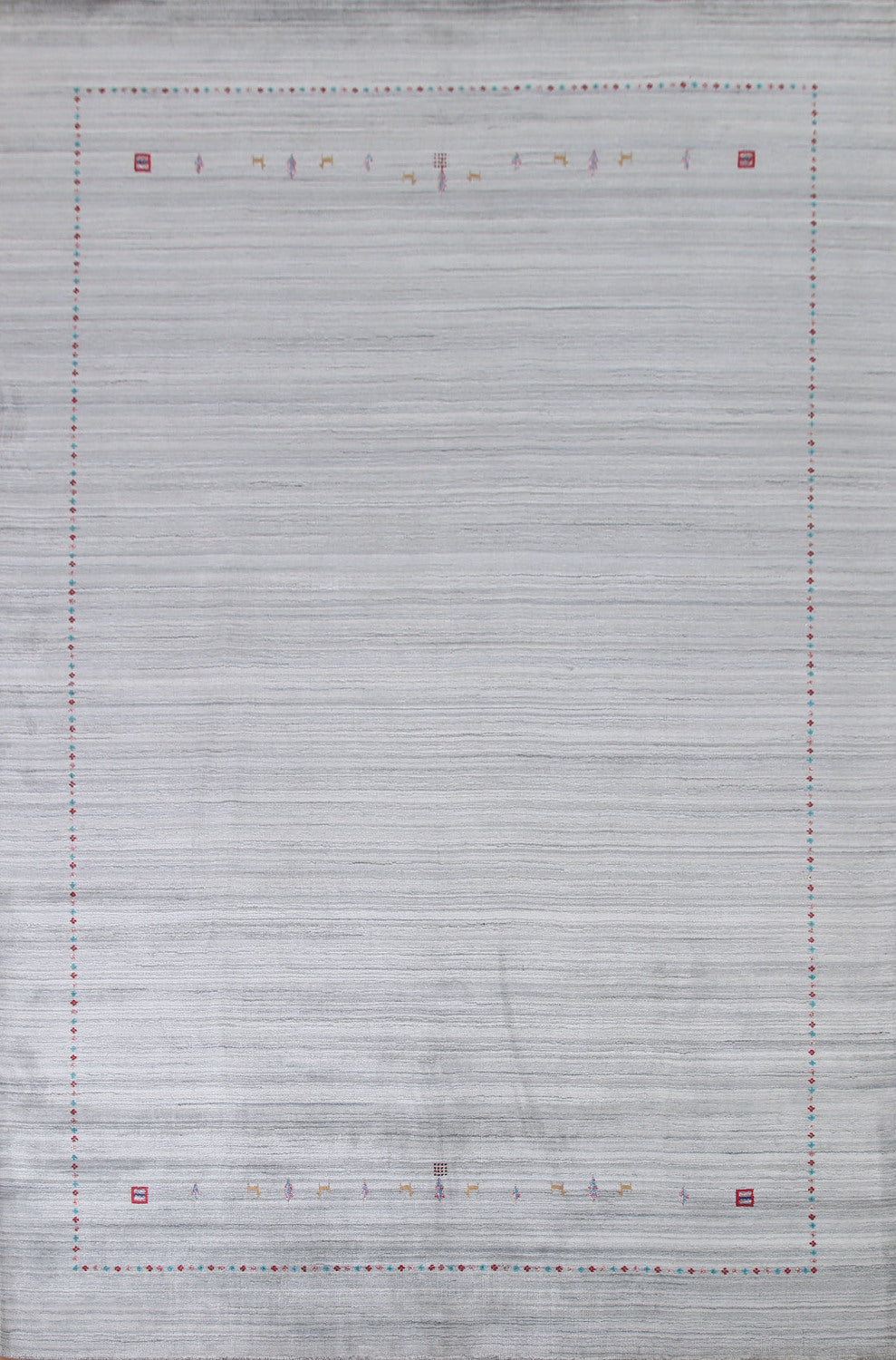 Handmade Gabbeh Indian Area Rug 9x12