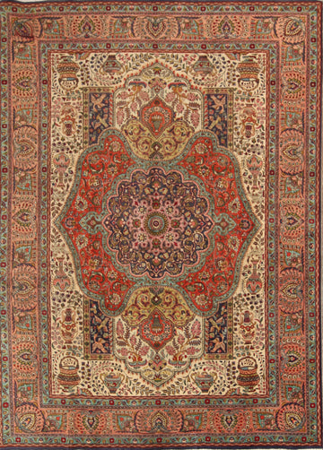 8x11 Tabriz Persian Area Rug