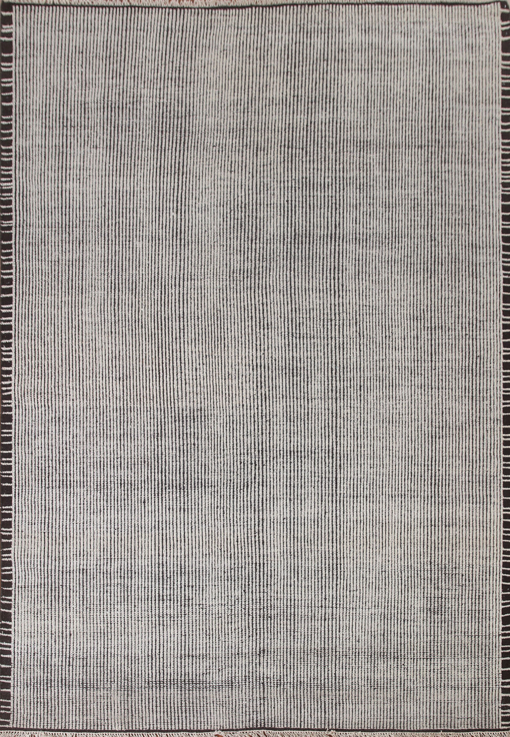 Striped Moroccan Indian Area Rug 8x9