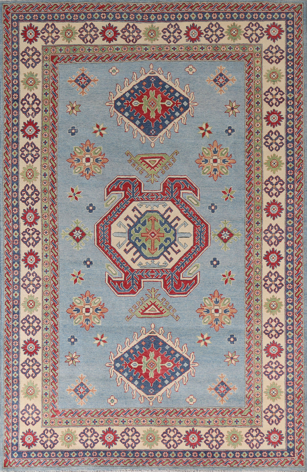 South Western Kazak Oriental Area Rug 7x10